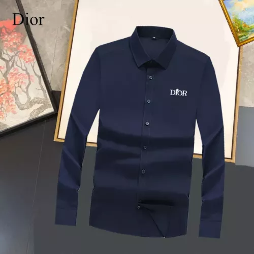 Cheap Christian Dior Shirts Long Sleeved For Unisex #1376163, $$40.00 USD On Christian Dior Shirts