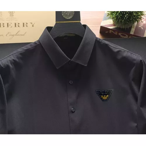 Replica Armani Shirts Long Sleeved For Unisex #1376277 $40.00 USD for Wholesale