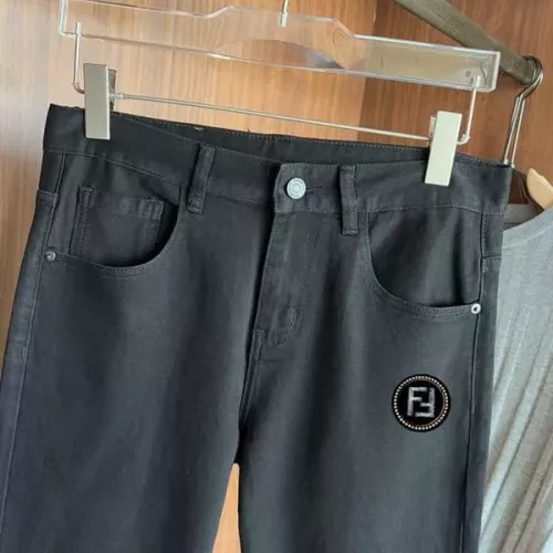 Replica Fendi Jeans For Men #1376333 $48.00 USD for Wholesale