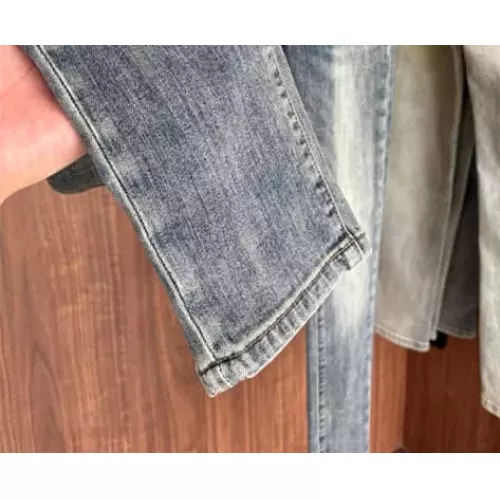 Replica LOEWE Jeans For Men #1376338 $48.00 USD for Wholesale