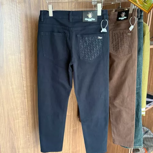 Replica Christian Dior Jeans For Men #1376353 $48.00 USD for Wholesale