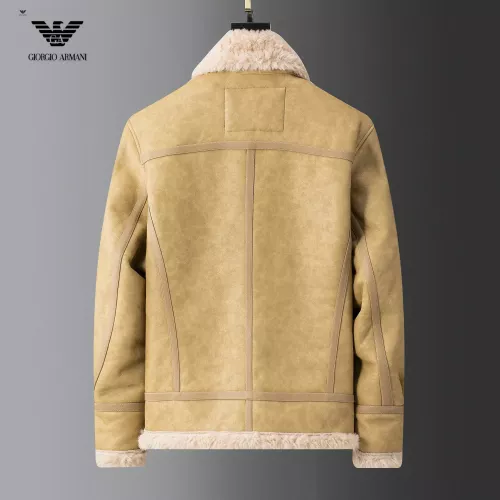 Replica Armani Jackets Long Sleeved For Men #1376395 $128.00 USD for Wholesale