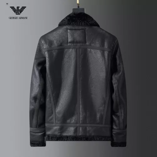 Replica Armani Jackets Long Sleeved For Men #1376396 $128.00 USD for Wholesale