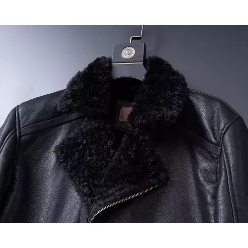 Replica Armani Jackets Long Sleeved For Men #1376396 $128.00 USD for Wholesale