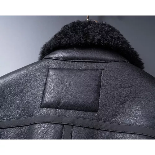 Replica Armani Jackets Long Sleeved For Men #1376396 $128.00 USD for Wholesale