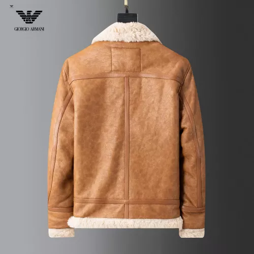 Replica Armani Jackets Long Sleeved For Men #1376397 $128.00 USD for Wholesale
