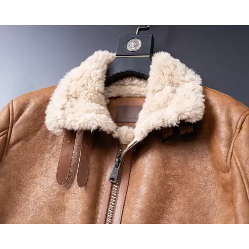 Replica Armani Jackets Long Sleeved For Men #1376397 $128.00 USD for Wholesale