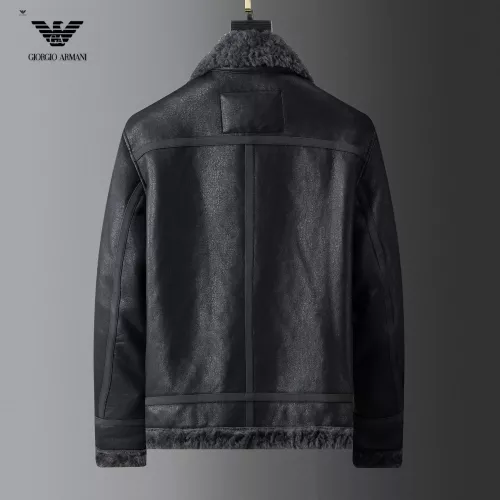 Replica Armani Jackets Long Sleeved For Men #1376398 $128.00 USD for Wholesale