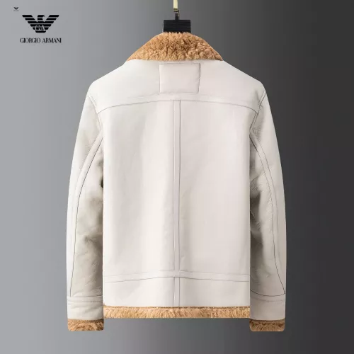 Replica Armani Jackets Long Sleeved For Men #1376399 $128.00 USD for Wholesale
