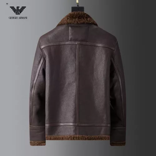 Replica Armani Jackets Long Sleeved For Men #1376400 $128.00 USD for Wholesale