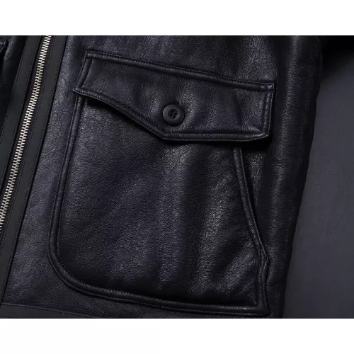 Replica Armani Jackets Long Sleeved For Men #1376401 $128.00 USD for Wholesale