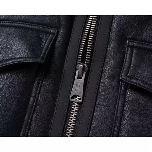 Replica Armani Jackets Long Sleeved For Men #1376401 $128.00 USD for Wholesale