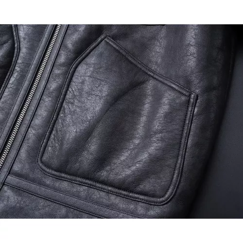Replica Armani Jackets Long Sleeved For Men #1376403 $128.00 USD for Wholesale