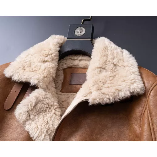 Replica Armani Jackets Long Sleeved For Men #1376404 $128.00 USD for Wholesale