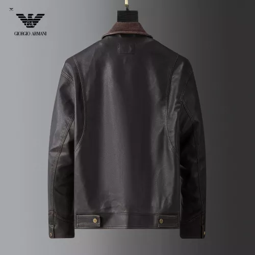 Replica Armani Jackets Long Sleeved For Men #1376407 $115.00 USD for Wholesale