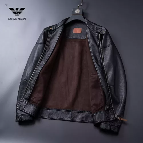 Replica Armani Jackets Long Sleeved For Men #1376412 $115.00 USD for Wholesale