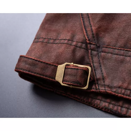 Replica Armani Jackets Long Sleeved For Men #1376416 $115.00 USD for Wholesale