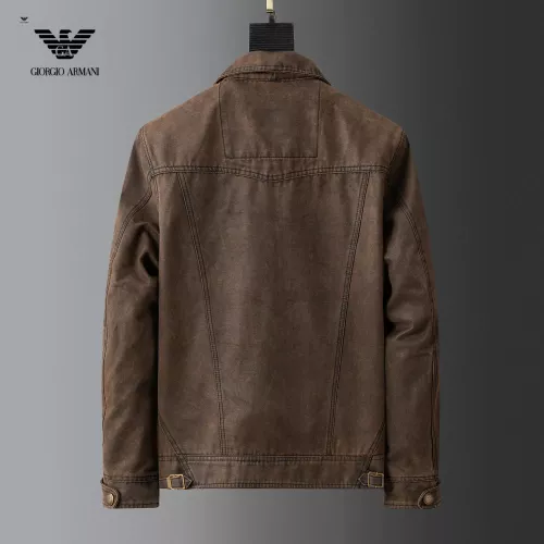 Replica Armani Jackets Long Sleeved For Men #1376417 $115.00 USD for Wholesale