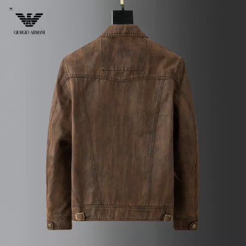 Replica Armani Jackets Long Sleeved For Men #1376418 $115.00 USD for Wholesale