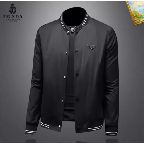 Replica Prada Jackets Long Sleeved For Men #1376424 $82.00 USD for Wholesale