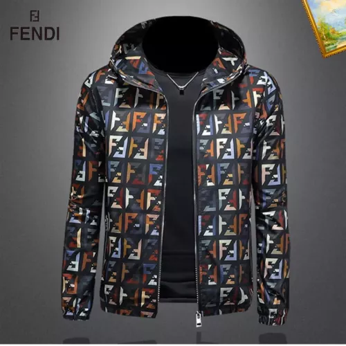 Cheap Fendi Jackets Long Sleeved For Men #1376427, $$82.00 USD On Fendi Jackets