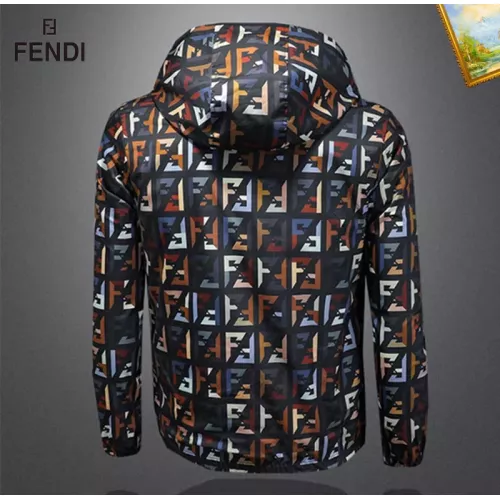 Replica Fendi Jackets Long Sleeved For Men #1376427 $82.00 USD for Wholesale