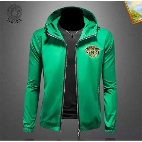Cheap Versace Jackets Long Sleeved For Men #1376430, $$82.00 USD On Versace Jackets