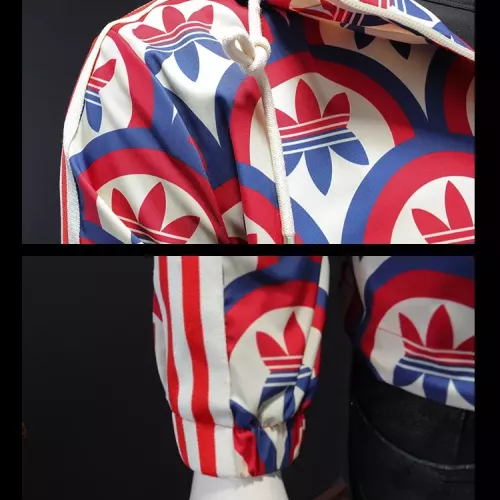 Replica Adidas Jackets Long Sleeved For Men #1376438 $82.00 USD for Wholesale