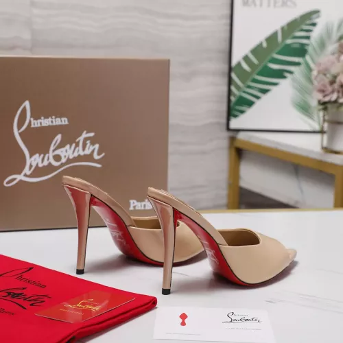 Replica Christian Louboutin CL Slippers For Women #1376529 $105.00 USD for Wholesale