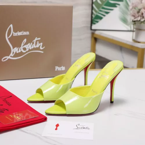 Cheap Christian Louboutin CL Slippers For Women #1376530, $$105.00 USD On Christian Louboutin CL Slippers