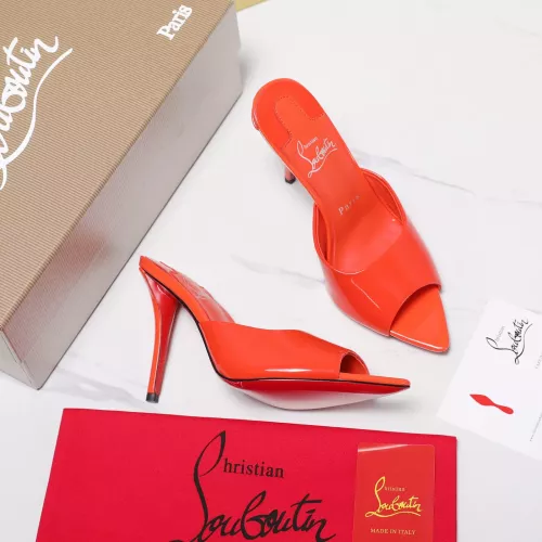 Replica Christian Louboutin CL Slippers For Women #1376531 $105.00 USD for Wholesale