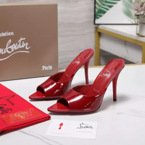 Cheap Christian Louboutin CL Slippers For Women #1376532, $$105.00 USD On Christian Louboutin CL Slippers