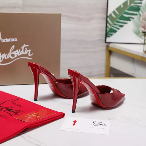 Replica Christian Louboutin CL Slippers For Women #1376532 $105.00 USD for Wholesale