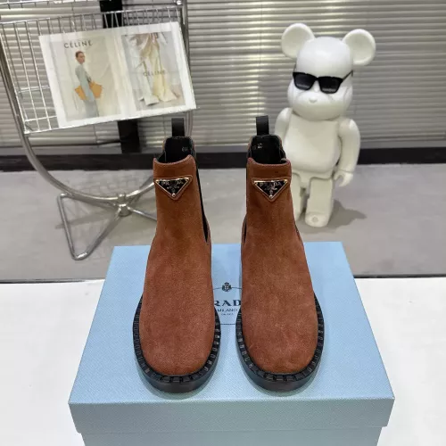 Replica Prada Boots For Women #1376566 $115.00 USD for Wholesale