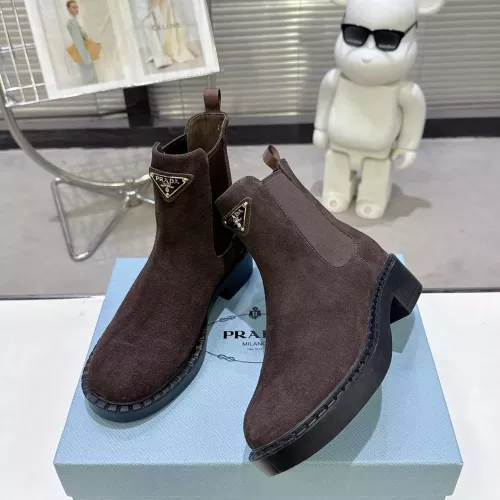 Replica Prada Boots For Women #1376567 $115.00 USD for Wholesale