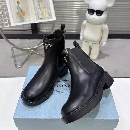 Replica Prada Boots For Women #1376569 $115.00 USD for Wholesale