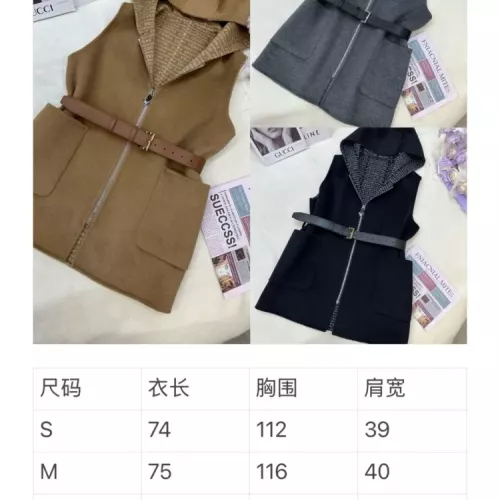 Replica Prada Coat Sleeveless For Women #1376596 $323.97 USD for Wholesale