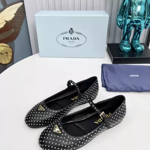 Replica Prada Flat Shoes For Women #1376597 $115.00 USD for Wholesale