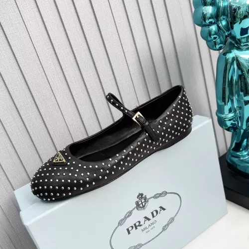Replica Prada Flat Shoes For Women #1376597 $115.00 USD for Wholesale