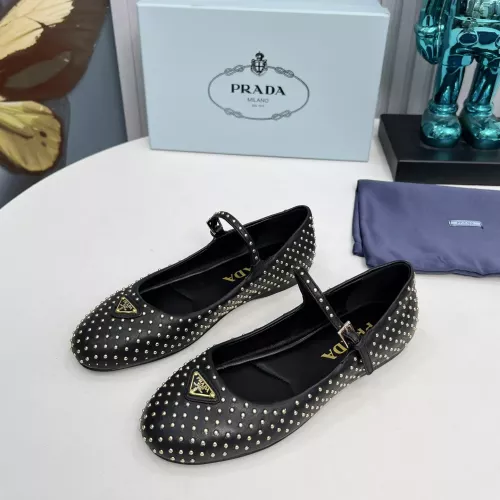 Replica Prada Flat Shoes For Women #1376598 $115.00 USD for Wholesale