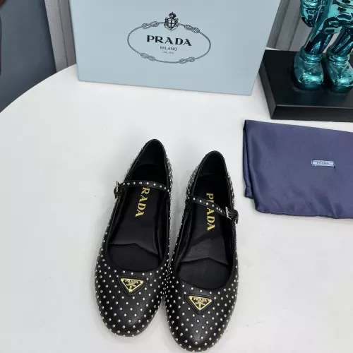 Replica Prada Flat Shoes For Women #1376598 $115.00 USD for Wholesale