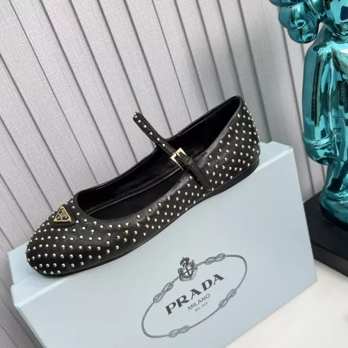 Replica Prada Flat Shoes For Women #1376598 $115.00 USD for Wholesale