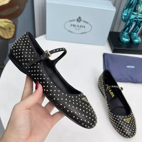 Replica Prada Flat Shoes For Women #1376598 $115.00 USD for Wholesale
