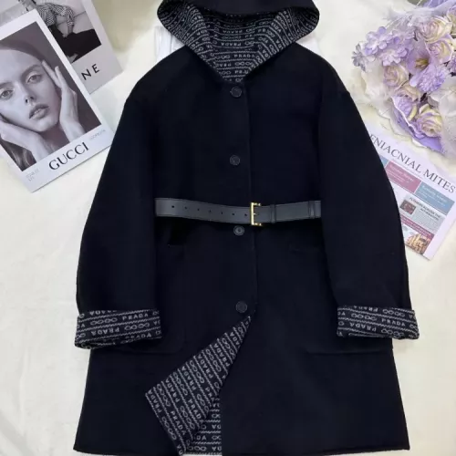 Cheap Prada Coat Long Sleeved For Women #1376604, $$350.41 USD On Prada Coat