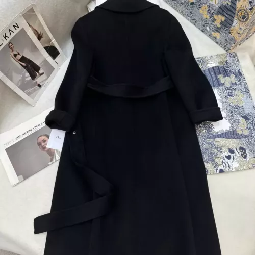 Replica Christian Dior Coat Long Sleeved For Women #1376605 $343.80 USD for Wholesale