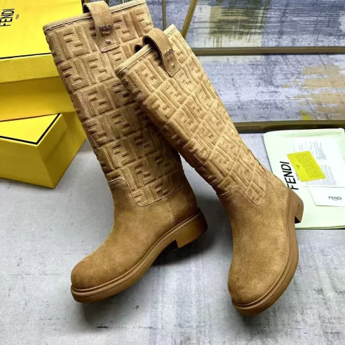 Replica Fendi Fashion Boots For Women #1376607 $130.00 USD for Wholesale