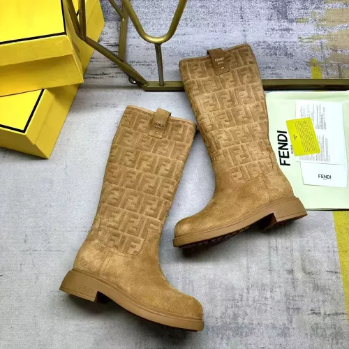 Replica Fendi Fashion Boots For Women #1376607 $130.00 USD for Wholesale