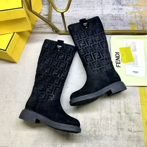 Replica Fendi Fashion Boots For Women #1376610 $130.00 USD for Wholesale