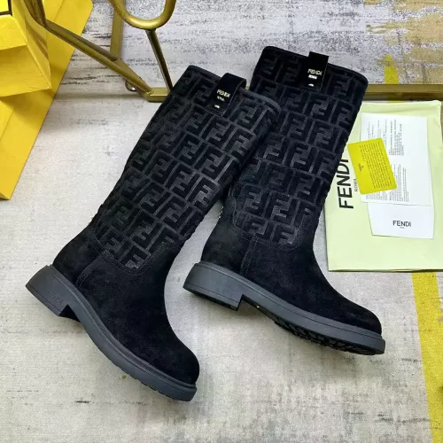 Replica Fendi Fashion Boots For Women #1376610 $130.00 USD for Wholesale
