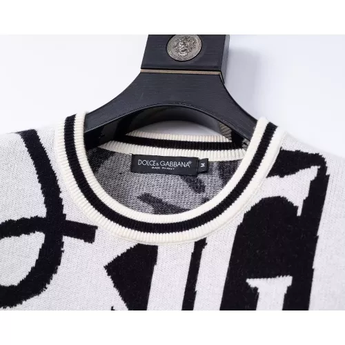 Replica Dolce & Gabbana D&G Sweaters Long Sleeved For Men #1376644 $45.00 USD for Wholesale